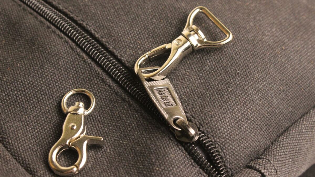Carabiners for bags and accessories