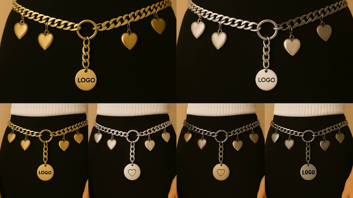 accessori metallici personalizzabili